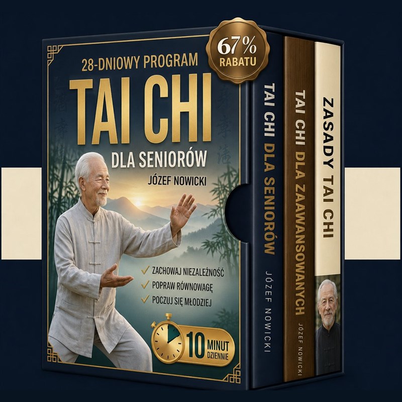 Tai Chi dla seniorów – 28-dniowy program + 2 bonusy